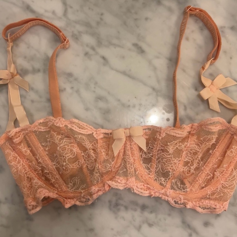 Agent Provocateur love bra peach